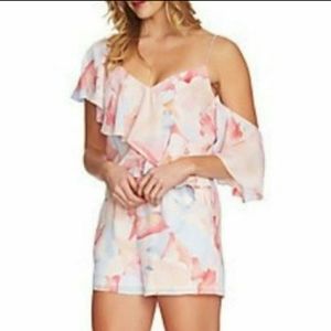 1.State Multicolor Shorts Romper Size M